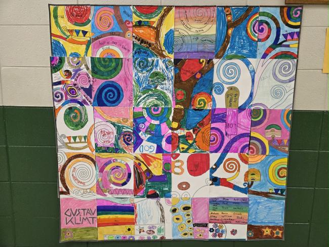 Klimt tree 2