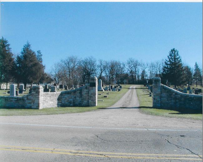 St Theresa Oak Knoll Cemetery Hwy 67 a